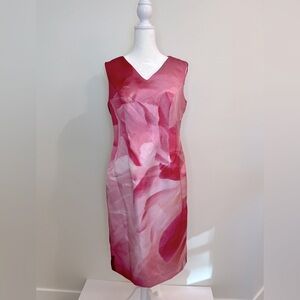 Carolina Herrera Pink Floral Dress 10